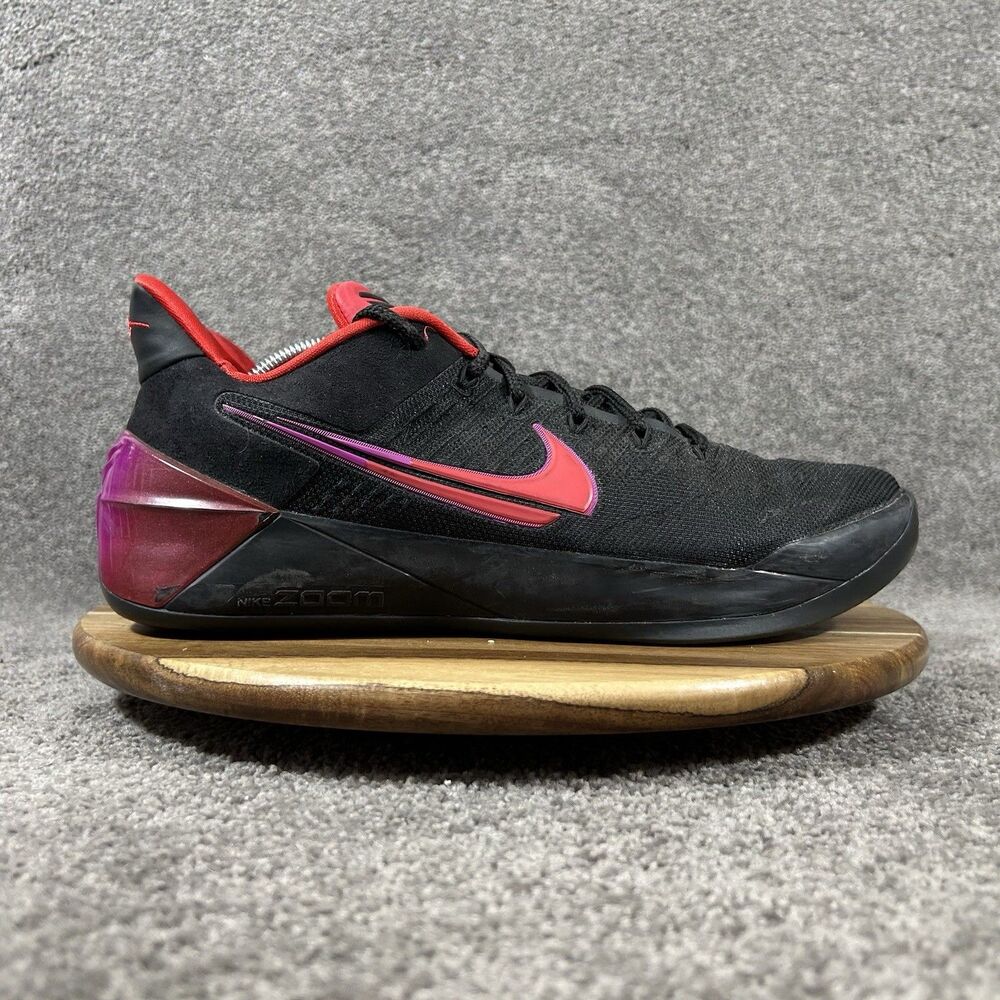 Nike Kobe AD Flip The Switch 852425004 Mens 12 Black Red Violet Basketball Shoes